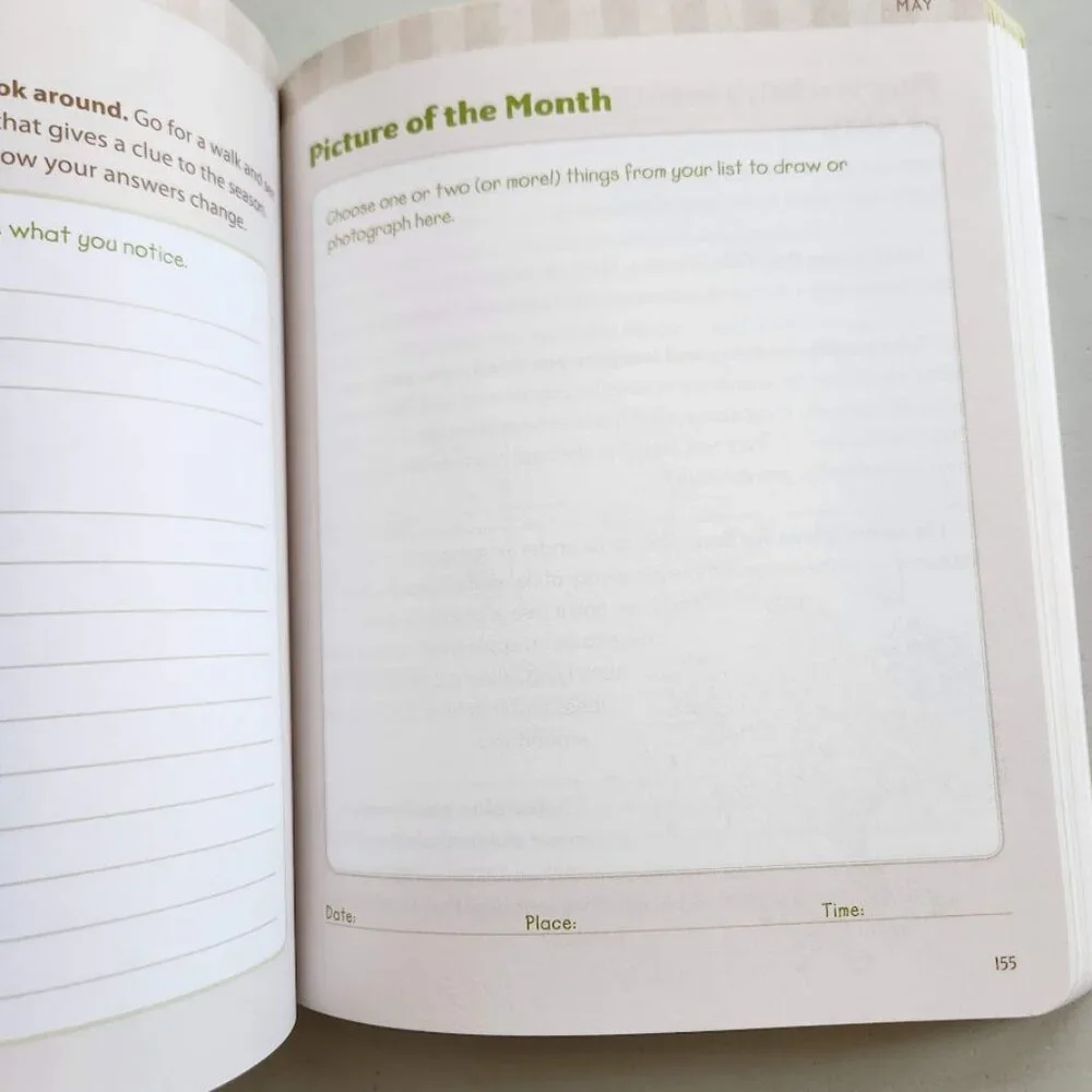Nature Journal Atcitty Book Workbook Clare Walker Leslie The Nature Connection
